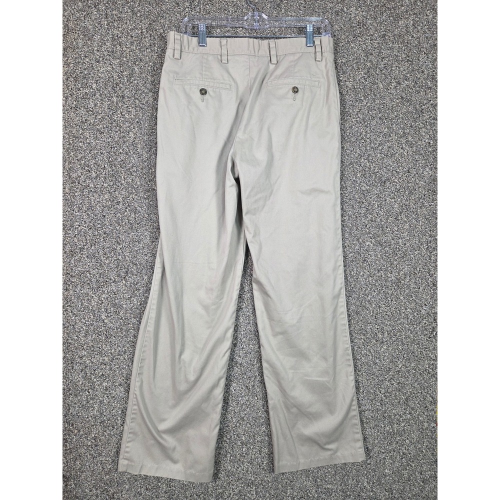 Dockers D3 Classic Fit Pants Mens 32x32 Tan Khaki Pleated Chino Trousers - Picture 4 of 10